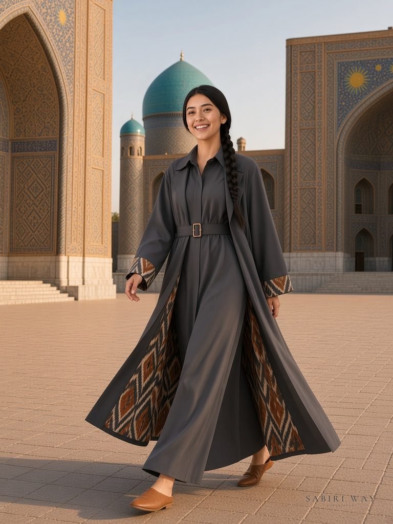 Samarqand, Registon: xayoliy SI-model Sevinç «Sabr» libosida